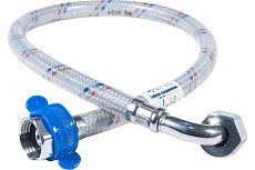 Гибкая подводка для воды ЦС нейлон, 1/2”Гх1/2&quot;Г- угол L-150 см, штука ГП002145