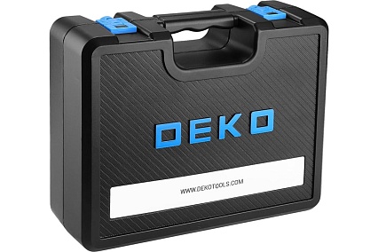 Аккумуляторный бесщеточный гайковерт Deko ZKIS20-Li, 20 В, 2x4.0 Ач, 400 Нм, в кейсе 084-1047