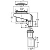Слив-перелив для поддона Viega Tempoplex 576455