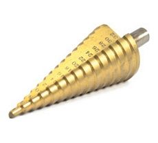 Сверло ступенчатое 4-32 мм, HSS, с износостойким покрытием, цилиндрический хвостовик Beltools ri.166.35