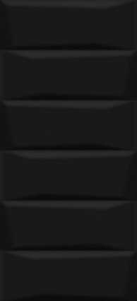 Плитка Cersanit Evolution чёрные кирпичи 20x44 см, EVG233