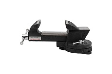 Тиски стальные поворотные с наковальней Forsage 10 (250мм) F-6540110(60511)