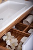 Мебель для ванной Бриклаер Мальта 85 см белый глянец