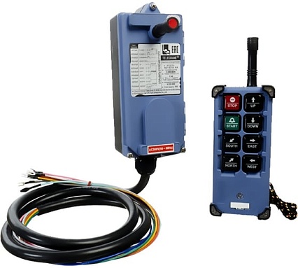 Радиоуправление, 6 кнопок, 12v-24v TELECRANE А21-Е1В 00016579