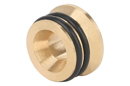 Адаптер «конус–плоскость» Gappo латунный, 1/2" EK G1232.04