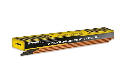 Угольный электрод (40 шт; 8.0x305 мм) Кедр 8020085