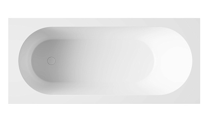 Ванна из искусственного камня Vincea Солид Серфейс (Solid Surface) VBT-8SB1-1600 белая матовая 160х75 см