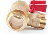 Коллектор с шаровыми кранами PROFACTOR в/н 1" х 2 вых 1/2"нар PF MV 265.2
