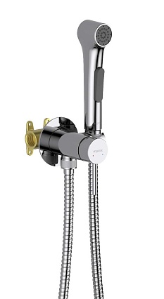 Смеситель Aquatek Европа AQ1020CR с гигиеническим душем, хром Смеситель Aquatek Европа AQ1020CR с гигиеническим душем, хром