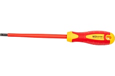 Шлицевая отвертка TDM серия ЭкспертЭлектрик тип SL6x150 диэлектрическая SQ1007-0104