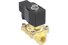 Электромагнитный клапан соленоидный двухходовой DN.ru VS2W-200V-NC Ду15 Ру10 220B D130-01011
