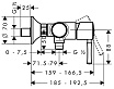 Смеситель для душа Hansgrohe Talis Classic 14161000