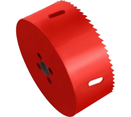 Коронка биметаллическая по металлу 121 мм Vertextools 2525-121