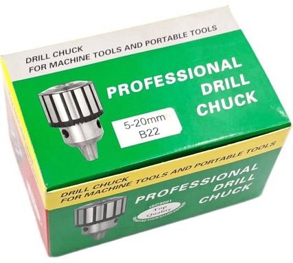 Патрон сверлильный ПС 20 5-20 мм, В22, с ключом, исп. R-01 кл.1 TORNERI 041893