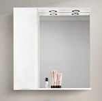 Зеркальный шкаф Belbango MARINO-SPC-800/750-1A-BL-P-L 80 см, левосторонний, Bianco Lucido