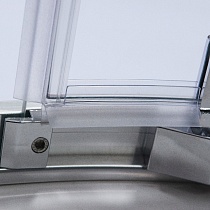 Боковая стенка Roltechnik Proxima Line PSB 80 см, матовое стекло/профиль хром