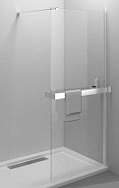 Душевая перегородка Vincea Walk-In VSW-4HR800CL 80x200 хром, прозрачное