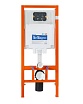 Инсталляция для унитаза BelBagno BB002-80/BB012-MR-NERO.M с кнопкой, черный матовый