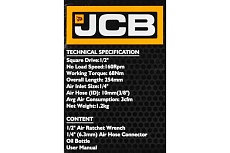Пневмотрещотка JCB 1/2&quot; JCB-RP7408(58335)