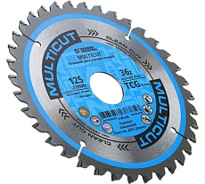 Диск пильный по мультиматериалам 125х22.23/20 мм Z=36 TCG MultiCut Diamond Industrial DIDM125Z36