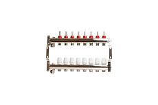Коллекторная группа VRT 1&quot;х3/4&quot;, евроконус, 8 выходов, c расходомерами 530147