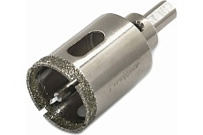 Коронка алмазная по стеклу и керамограниту с центрирующим сверлом 120x67 мм РемоКолор 35-4-404