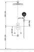 Душевой набор Vincea Домус (Domus) VSFW-5DM1BG трехрежимный, брашированное золото