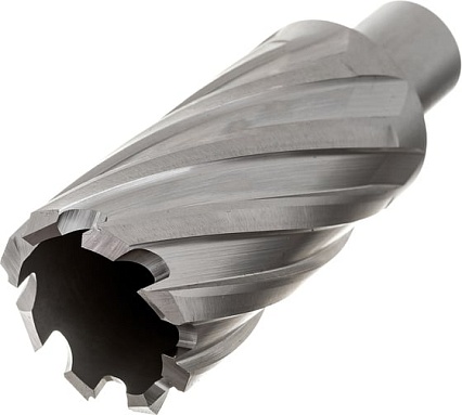 Сверло корончатое HSS по металлу (33х55/88 мм; Weldon 19) D.BOR CD-HSS-055-033-W