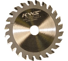 Диск пильный подрезной KWS 125*20*4.3-5.3/3.2*24T W K5 19.1.01.01.HXJDH.05.000055