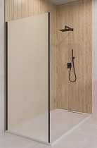 Боковая стенка RGW Z-03B 90x195 Cora, черный 06220309-44