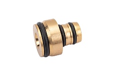 Соединитель Uni-Fitt обжим-В 16(2.0)х3/4&quot;EK, для коллекторов серии 40X и 42X 408N1634