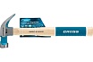 Молоток-гвоздодер Gross American hickory 450г, угол 45, магнит, обрезиненная рукоятка 10415