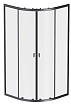 Душевой уголок Am.Pm X-Joy W88G-205-090BT64 90x90 прозрачный, черный матовый