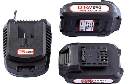 Аккумуляторный ударный шуруповерт Redverg RD-IS18/U 6672863