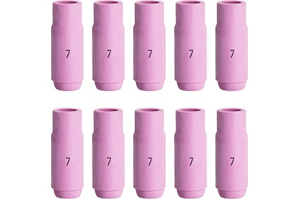Сопло керамическое №7 L47 мм, d11 мм, 10 шт Оберон TW 17-18-26 XL10N47.10