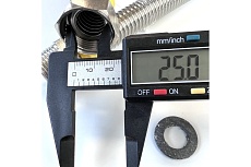 Сильфон для газа в оплетке ПВХ 3/4&quot;, 1.5 м, ВР/НР TUBOFLEX 4829800