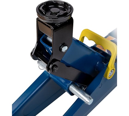 Подкатной домкрат Kraft 2.3 т, кейс, min 135mm-max350mm KT 820009