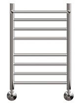 Полотенцесушитель водяной Point PN10146SP П7 40x60, с полкой, хром