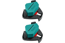 Пружинный угловой зажим Kraftool SCC два диапазона зажима 10-22, 22-40 мм 32205