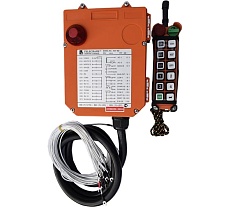 Радиоуправление TELECRANE А25-10D (пульт 10 кн., 2 ск. + приемник, питание 220/380 В) 00005045