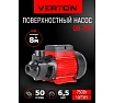 Поверхностный насос Verton AQUA QB750 (750Вт,max произв.50л/мин,max h55 м, max глуб.8м,1",5,6 бар) 01.13298.13320