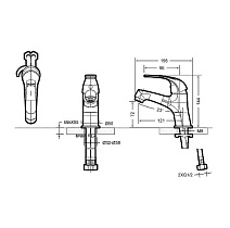 Душевой набор Bravat Fit F00315C