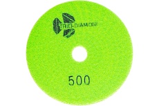 Круг алмазный гибкий шлифовальный Черепашка № 500 125 мм TRIO-DIAMOND 350500