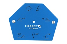 Угольник шестигранный магнитный усилие 22.5 кг для сварочных работ Hoegert Technik HT3B656