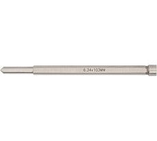 Центровочный направляющий штифт для корончатых сверл Р6М5, h=50 мм, 6.34x103 мм WOLFSTAR cw00134