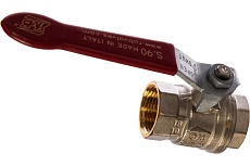 Шаровой кран RUB 3/4" DN20 PN40, ВР-ВР, серия MILANO (S.90), ручка S90E00
