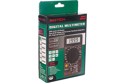 Мультиметр Mastech M830B, цифровой, 57598