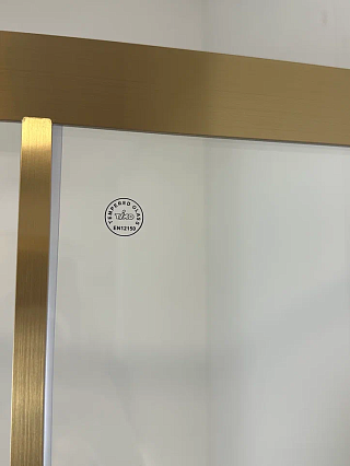 Душевой уголок Timo TPSS-100/17C-8 100x100 прозрачный, матовое золото T45