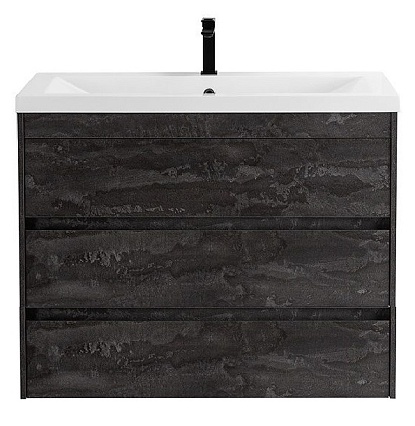 Тумба с раковиной Art&Max Family-M 90 см, 3 ящика