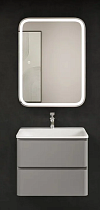 Мебель для ванной AQUAme S4 60 см серый